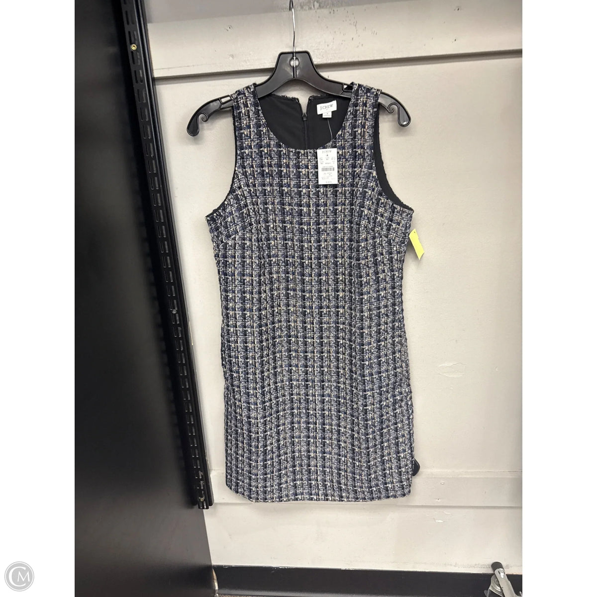 Dress Work By J. Crew In Black & Blue, Size: 4