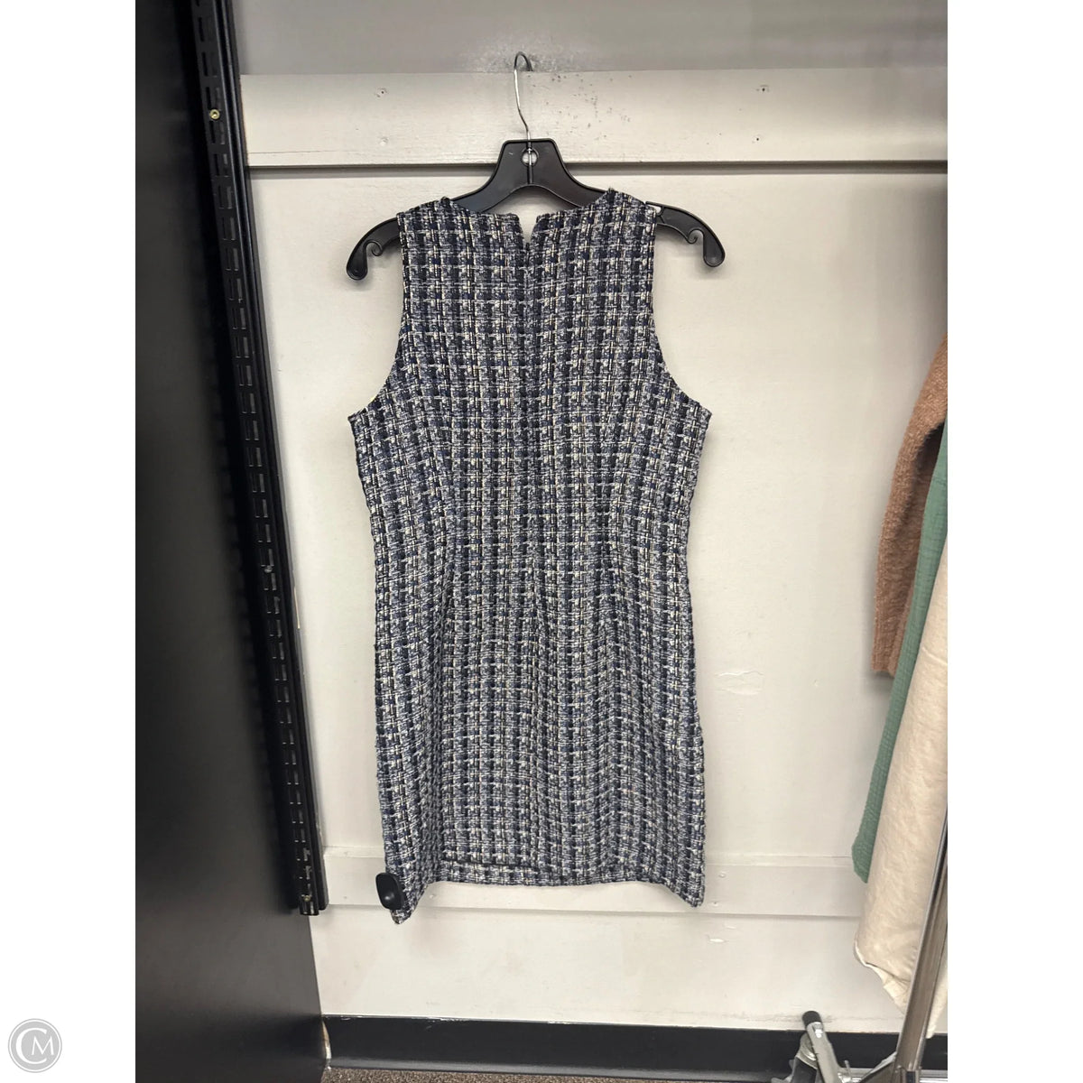 Dress Work By J. Crew In Black & Blue, Size: 4