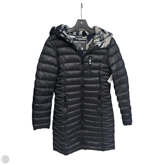 Coat Puffer & Quilted By Nautica In Black, Size: S