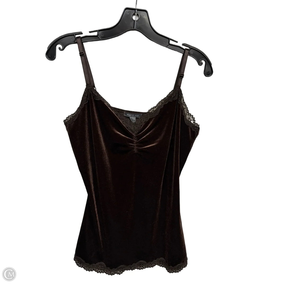 Tank Top By Apt 9 In Brown, Size: L