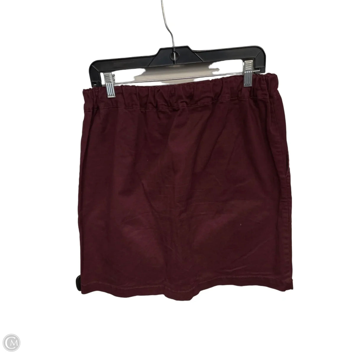Skirt Midi By Loft In Red, Size: M
