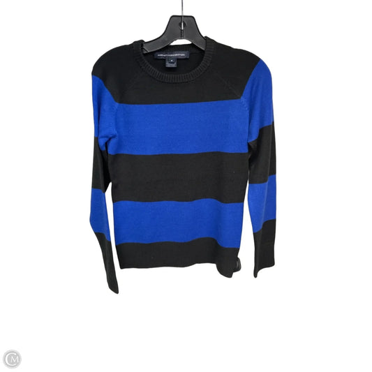 Sweater By French Connection In Black & Blue, Size: M