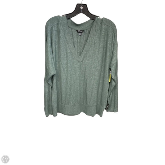 Top Long Sleeve By Buffalo David Bitton In Green, Size: Xl