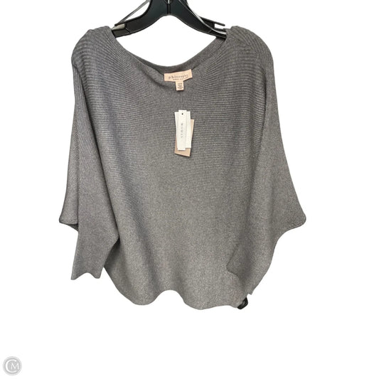 Sweater By Philosophy In Silver, Size: 1x