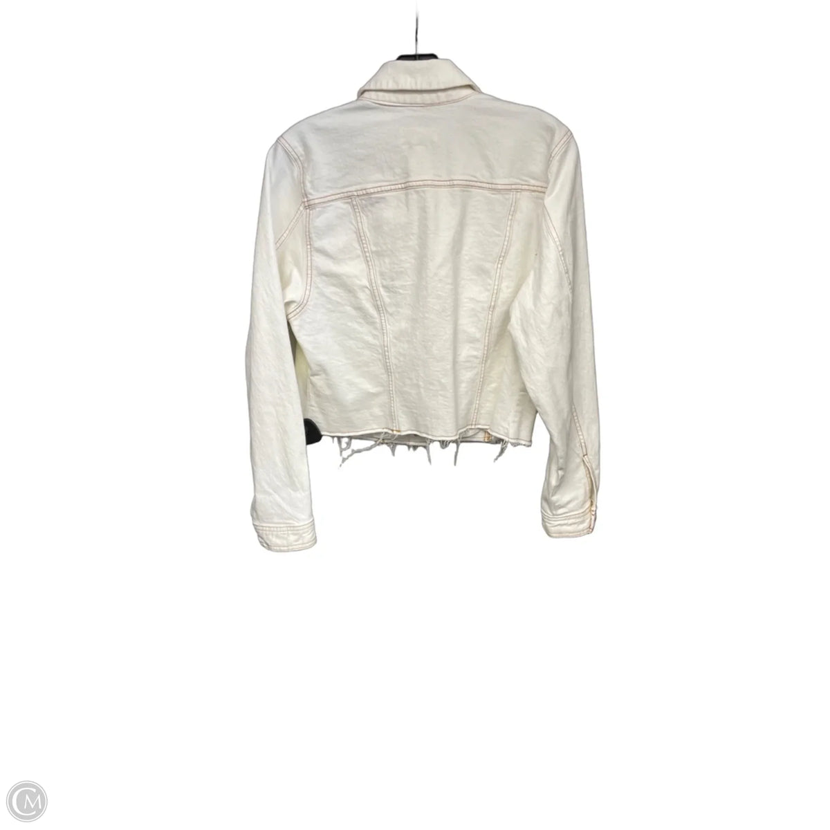 Jacket Denim By Universal Thread In White, Size: S
