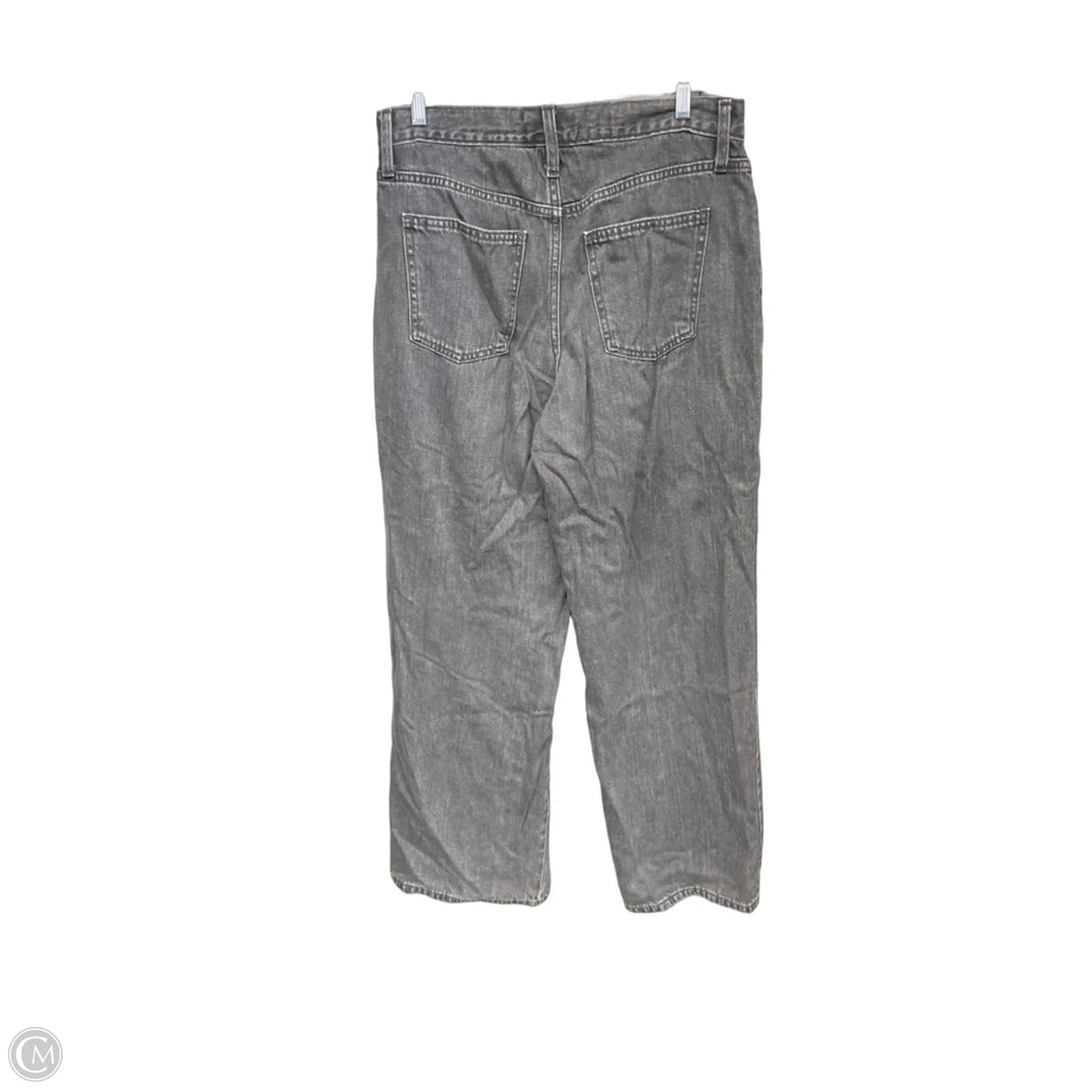 Jeans Wide Leg By Universal Thread In Grey Denim, Size: 8