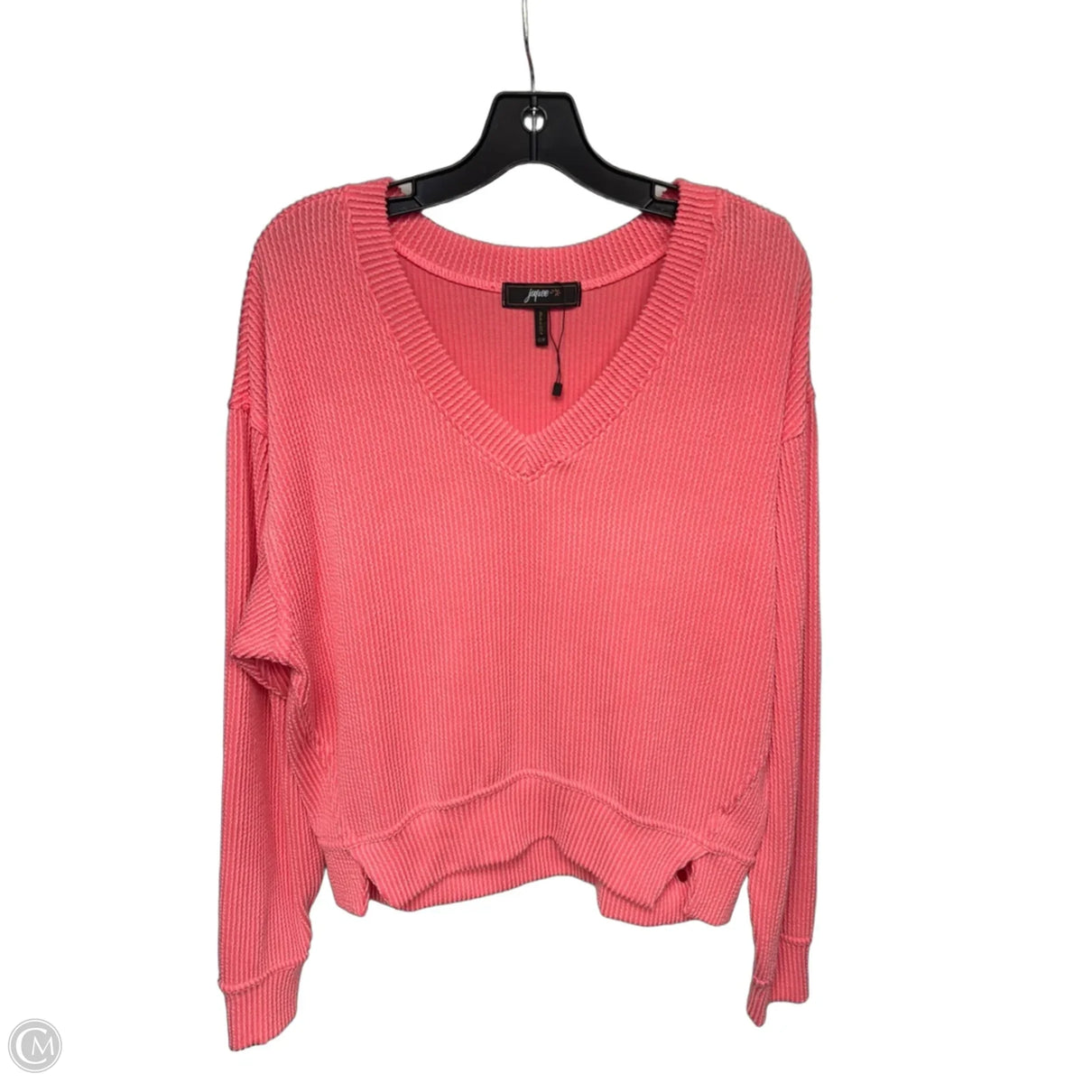 Top Long Sleeve By Clothes Mentor In Pink, Size: S