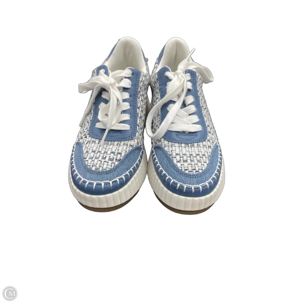 Shoes Sneakers By Universal Thread In Blue & White, Size: 6
