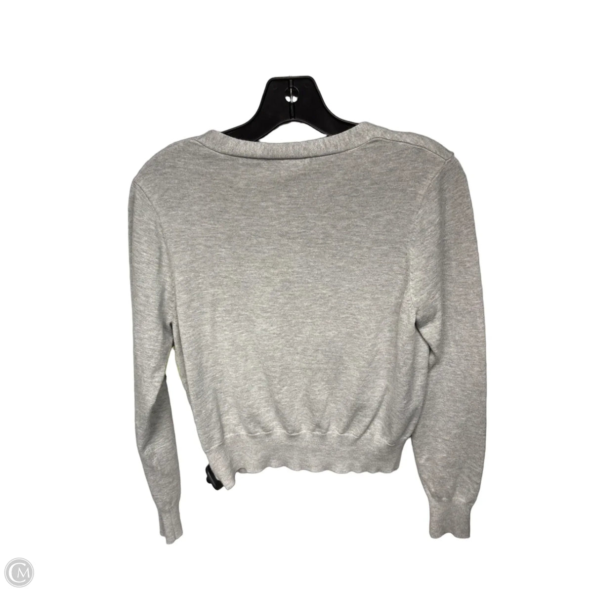 Cardigan By Clothes Mentor In Grey, Size: M