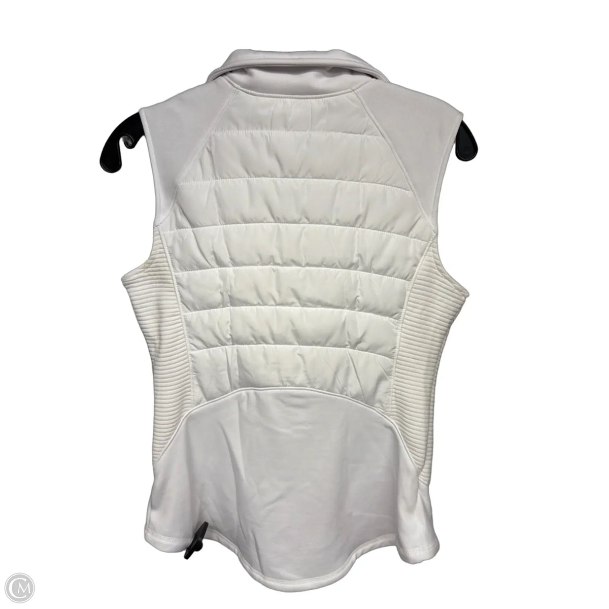 Vest Puffer & Quilted By Tek Gear In White, Size: S