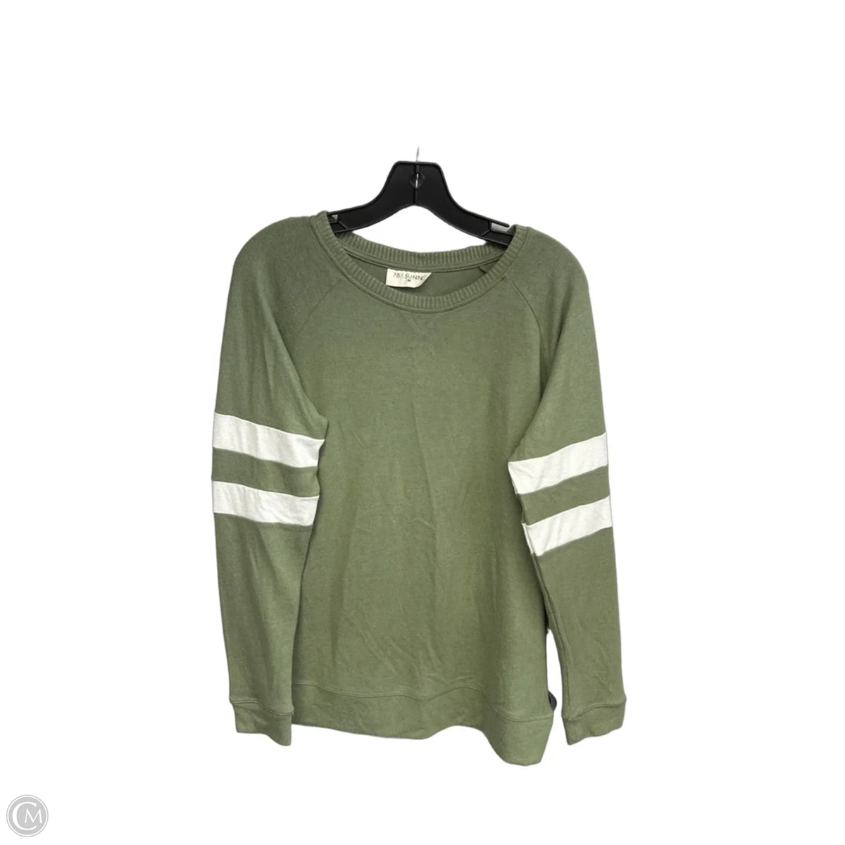 Sweater By Clothes Mentor In Green, Size: M