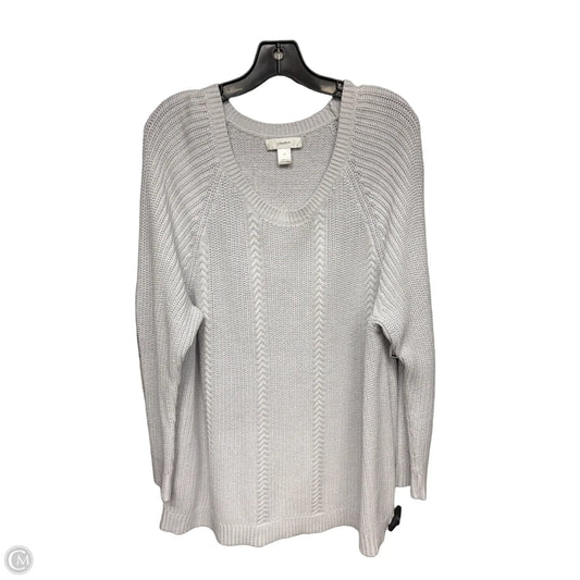 Sweater By Cj Banks In Blue, Size: 2x