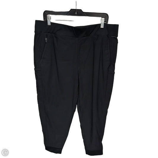 Athletic Pants By Columbia In Black, Size: Xl