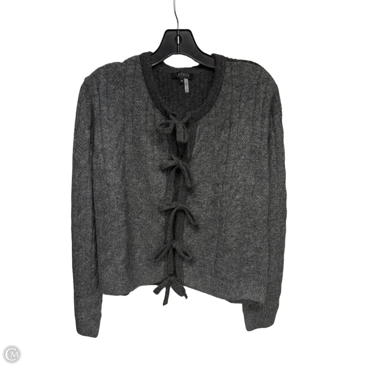 Cardigan By 1.state In Grey, Size: M