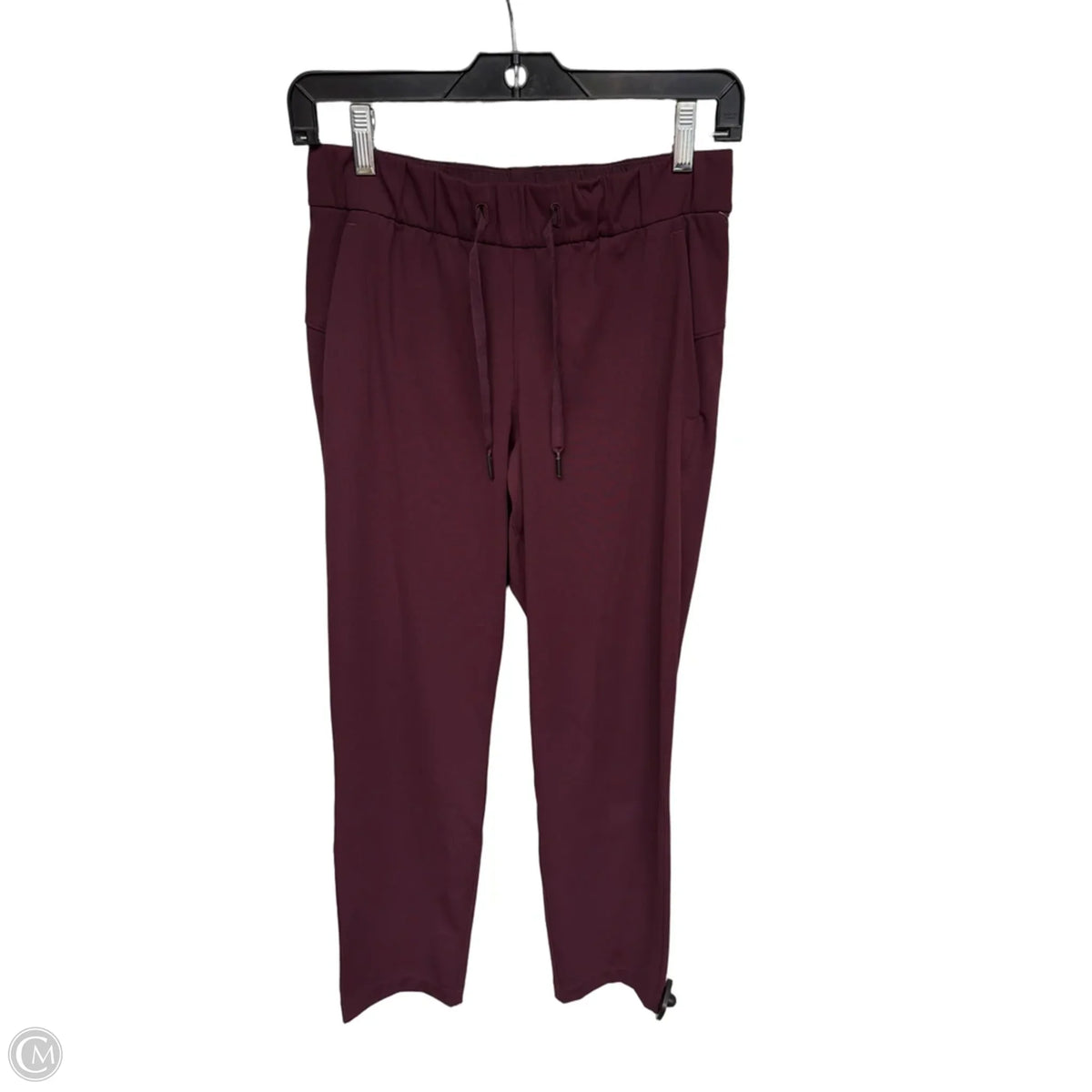 Athletic Pants By Lululemon In Maroon, Size: 4