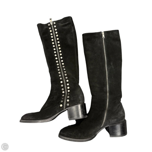 Boots Knee Heels By Sesto Meucci In Black, Size: 8