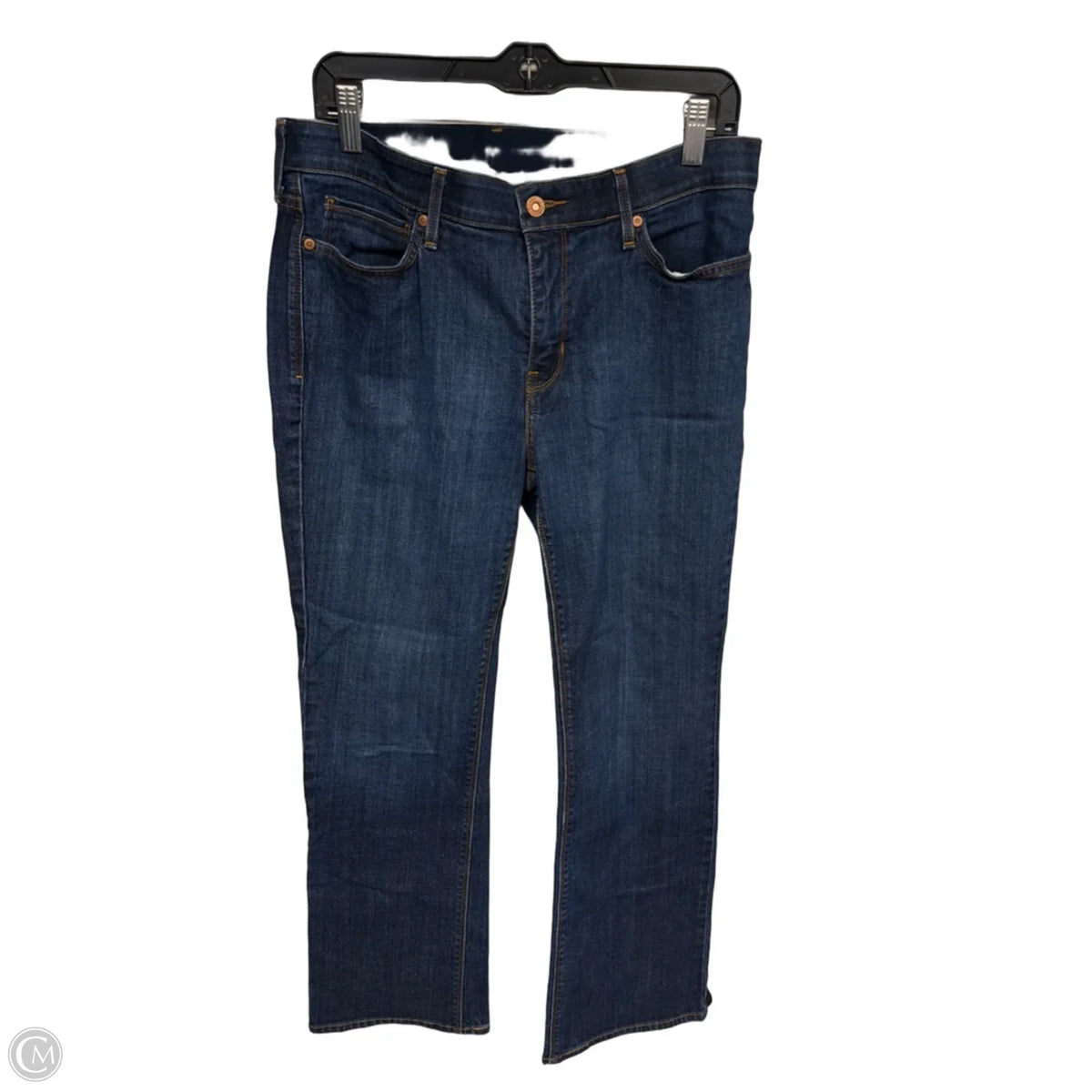 Jeans Boot Cut By Levis In Blue Denim, Size: 12