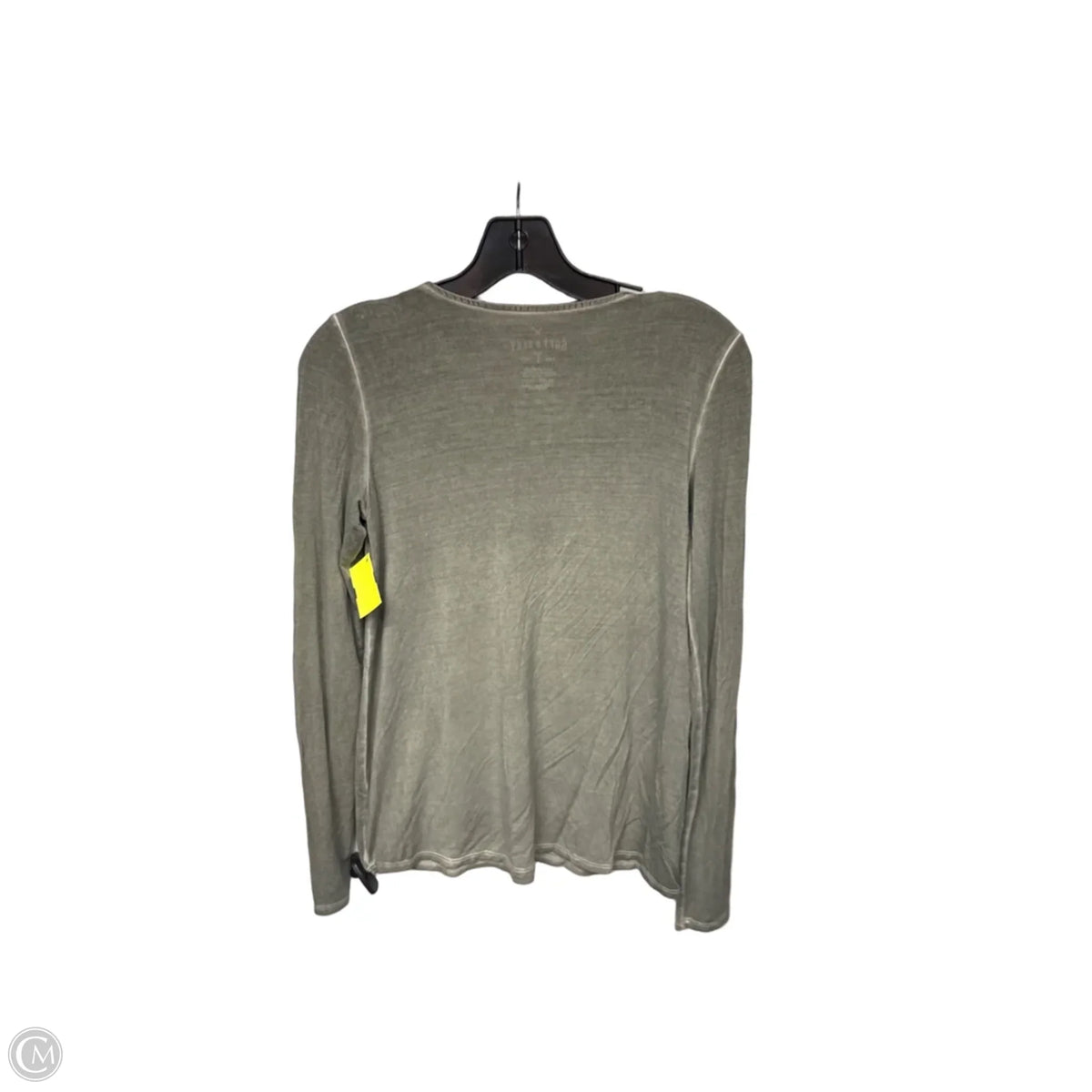 Top Long Sleeve By American Eagle In Green, Size: Xs