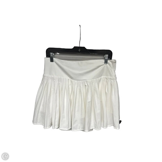 Athletic Skort By All In Motion In White, Size: L