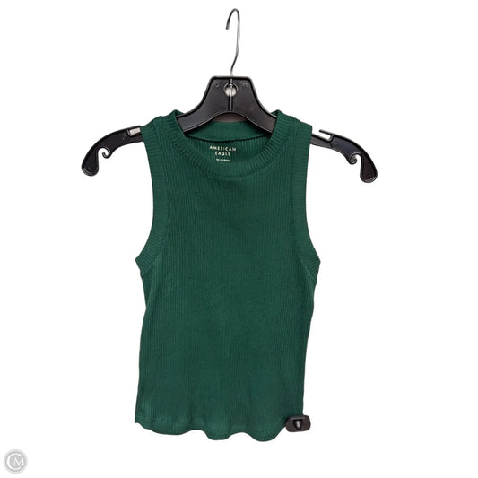 Tank Top By American Eagle In Green, Size: Xs