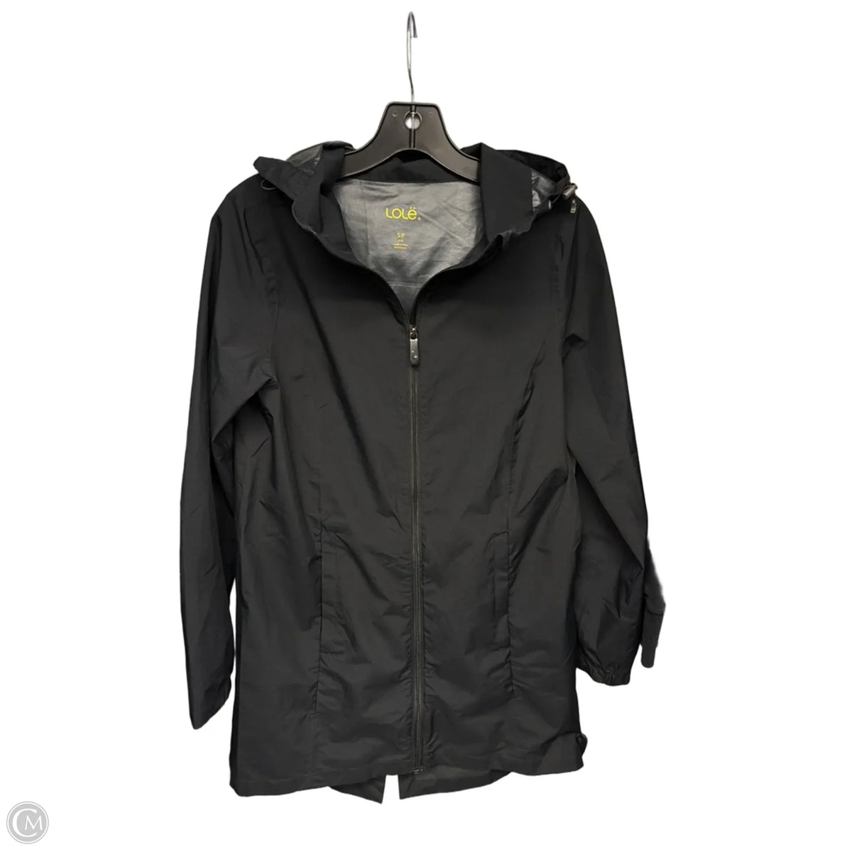 Jacket Windbreaker By Lole In Black, Size: Sp