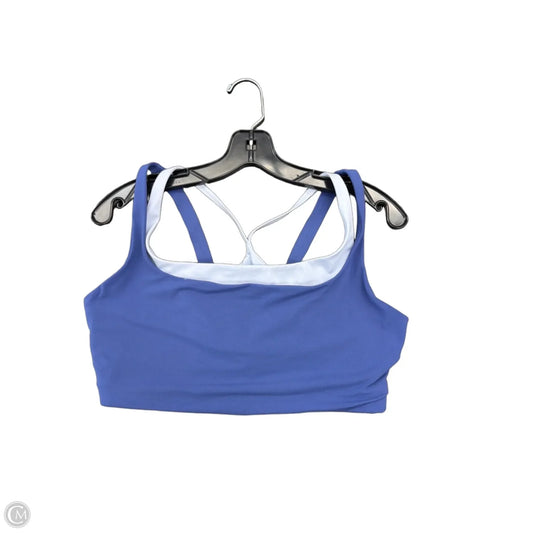 Athletic Bra By Athleta In Blue, Size: L