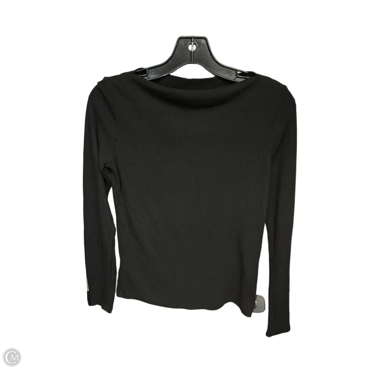 Top Long Sleeve By Mng In Black, Size: S