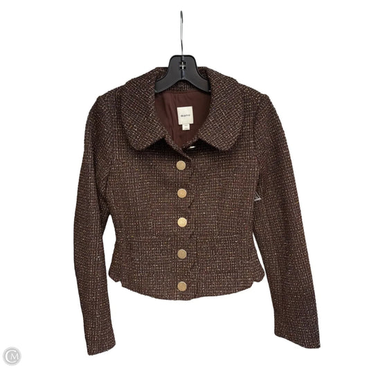 Blazer By Maeve In Purple, Size: Xxs