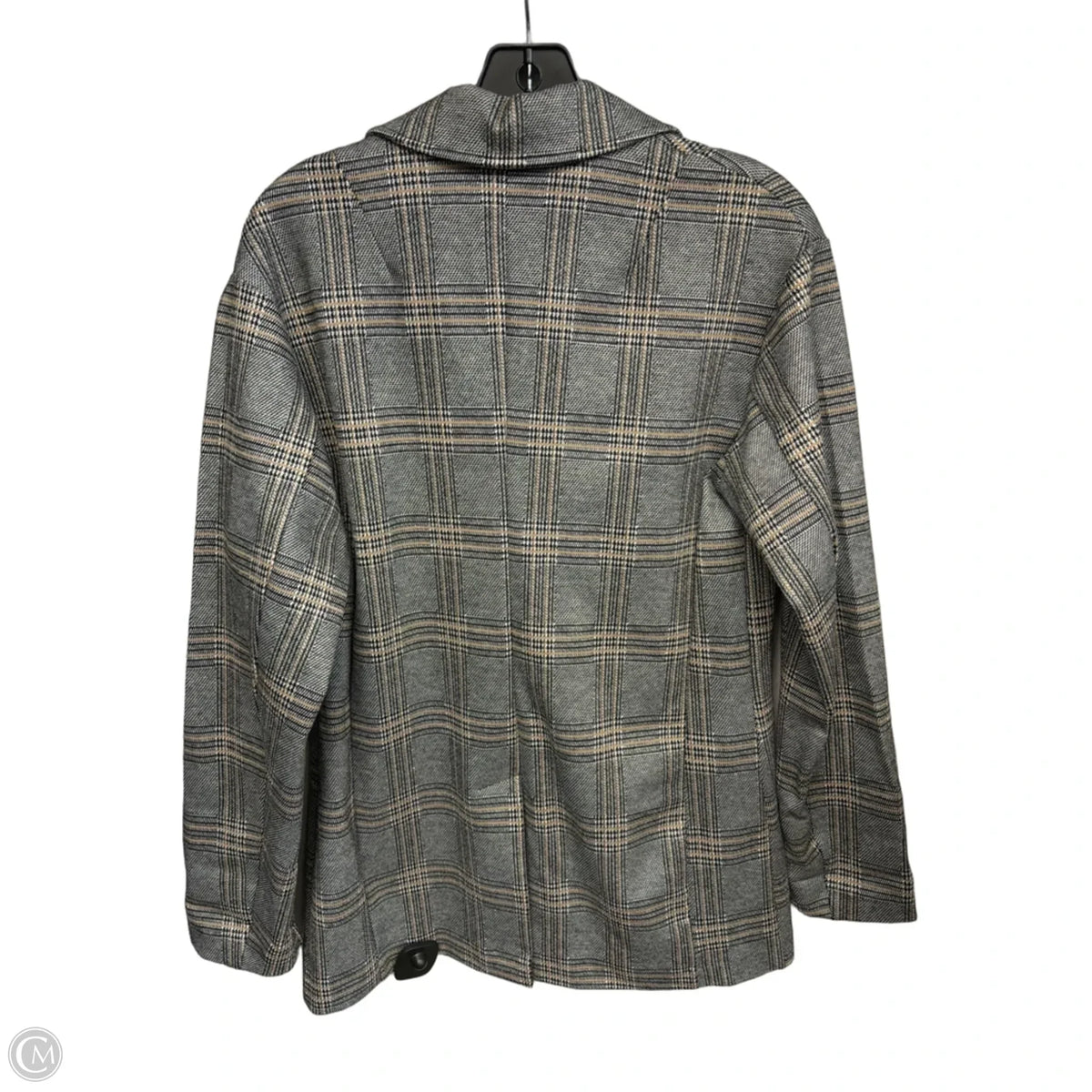 Blazer By Avec Les Filles In Grey & Tan, Size: Xs