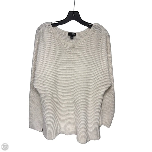 Sweater By Ana In Cream, Size: Xl