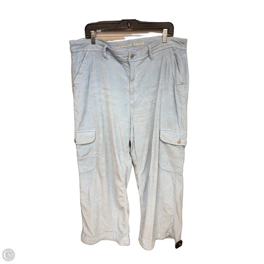 Pants Corduroy By American Eagle In Blue, Size: 18