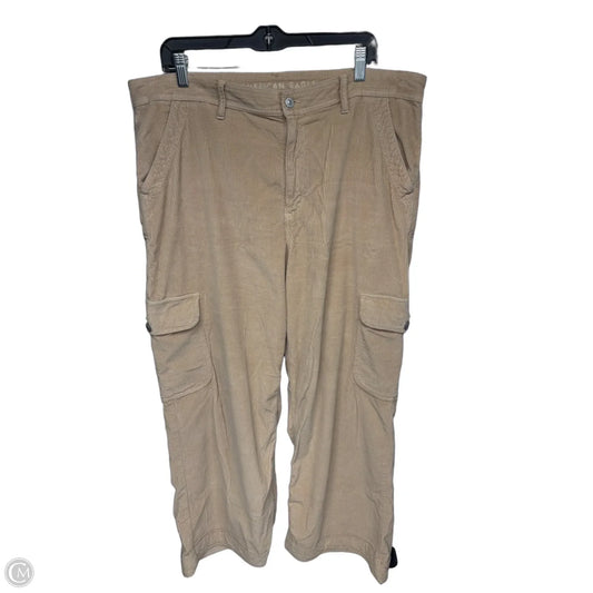 Pants Corduroy By American Eagle In Brown, Size: 18
