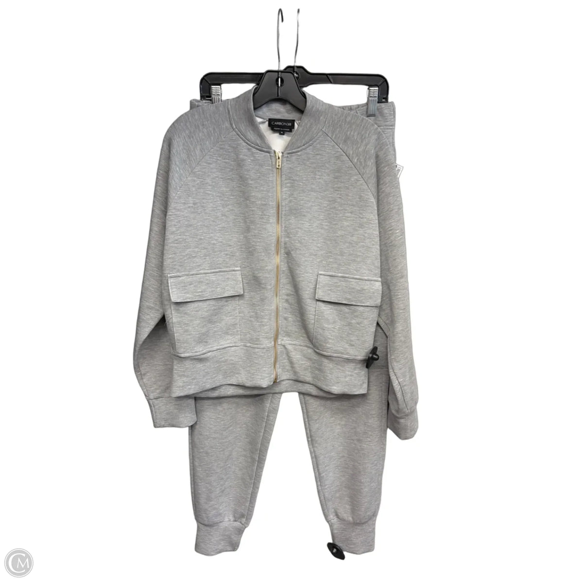 Pants Set 2pc By Clothes Mentor In Grey, Size: M