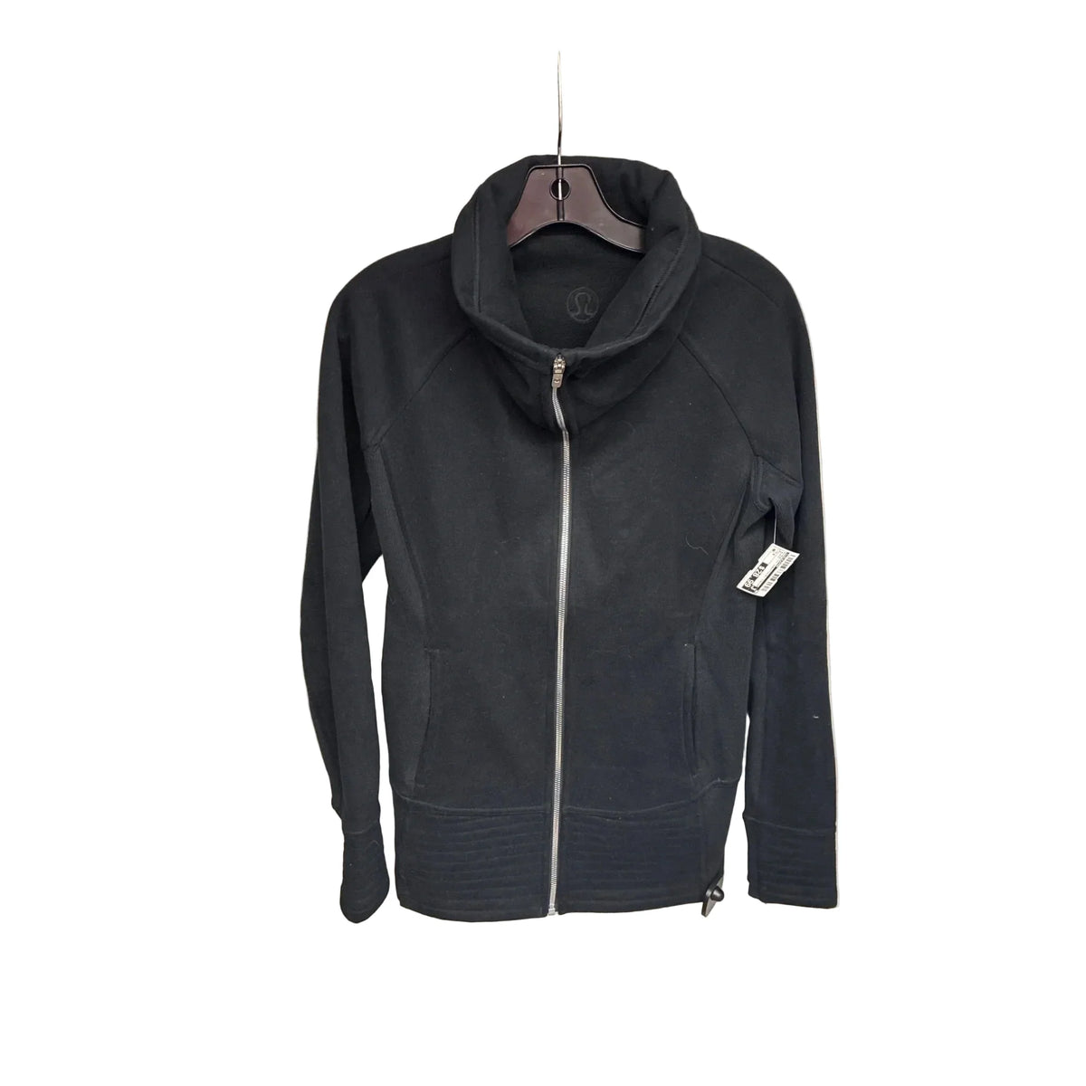 Athletic Sweatshirt Collar By Lululemon In Black, Size: 8