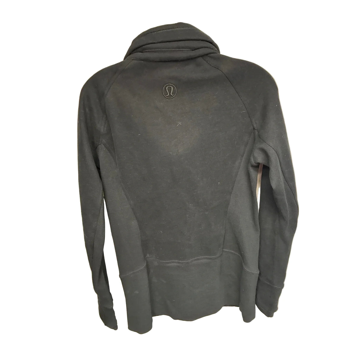 Athletic Sweatshirt Collar By Lululemon In Black, Size: 8