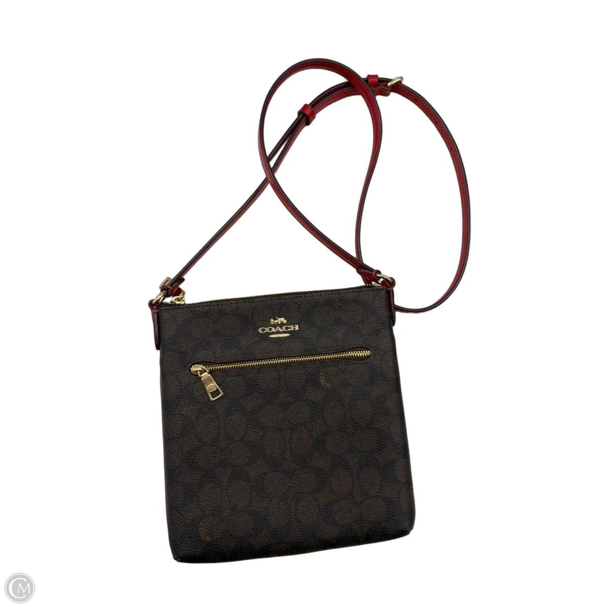 Crossbody Designer By Coach, Size: Medium