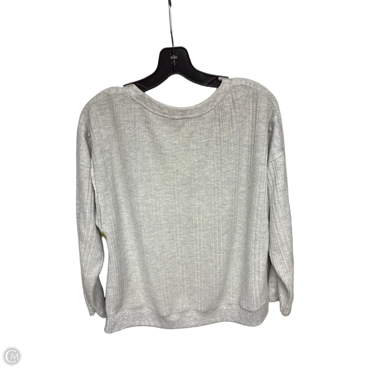 Top Long Sleeve By Democracy In Grey, Size: S