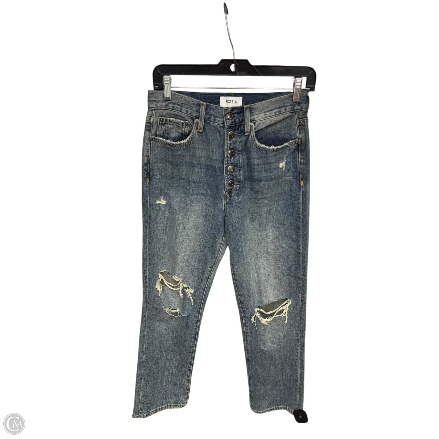 Jeans Straight By Pistola In Blue, Size: 26