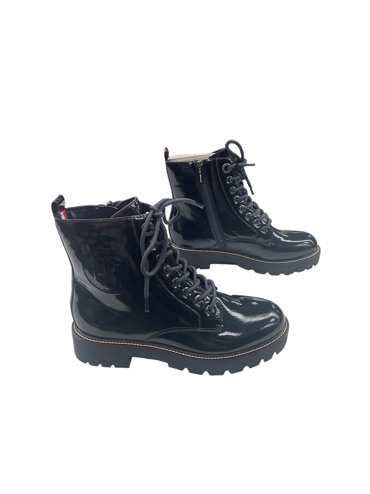 Boots Combat By Tommy Hilfiger  Size: 7.5