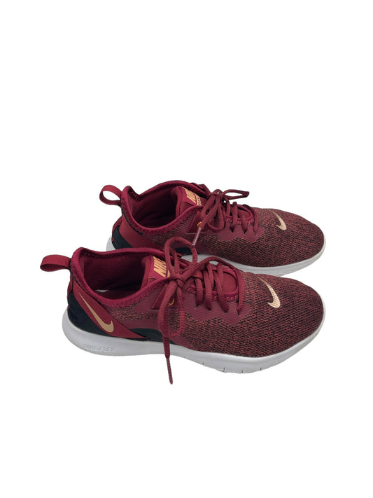 Red Shoes Athletic Nike, Size 6