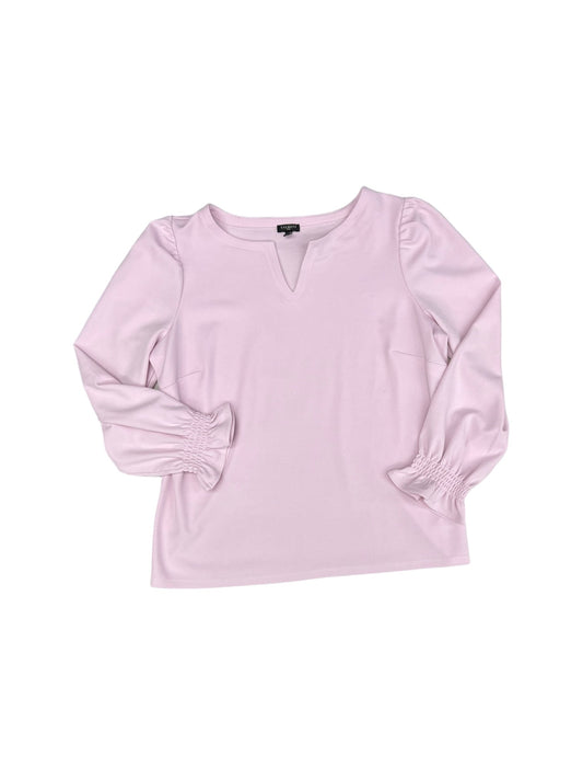 Pink Top Long Sleeve Talbots, Size 1x