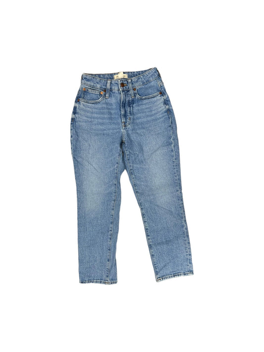 Blue Denim Jeans Straight Madewell, Size 24