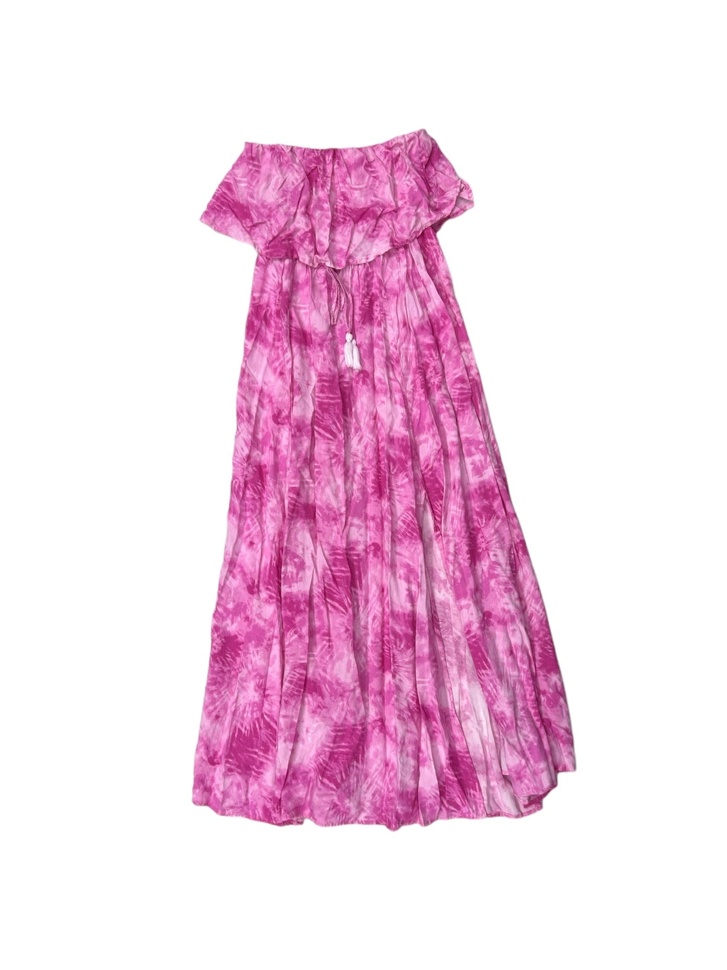 Pink Dress Casual Maxi Japna, Size S