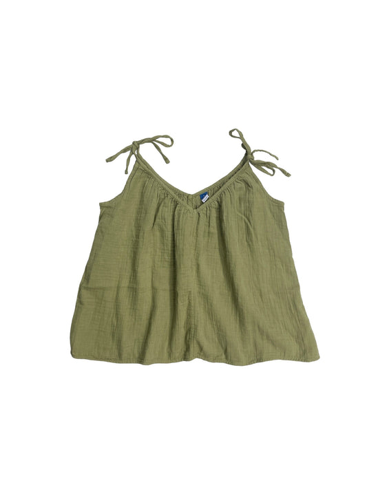 Green Top Sleeveless Old Navy, Size S