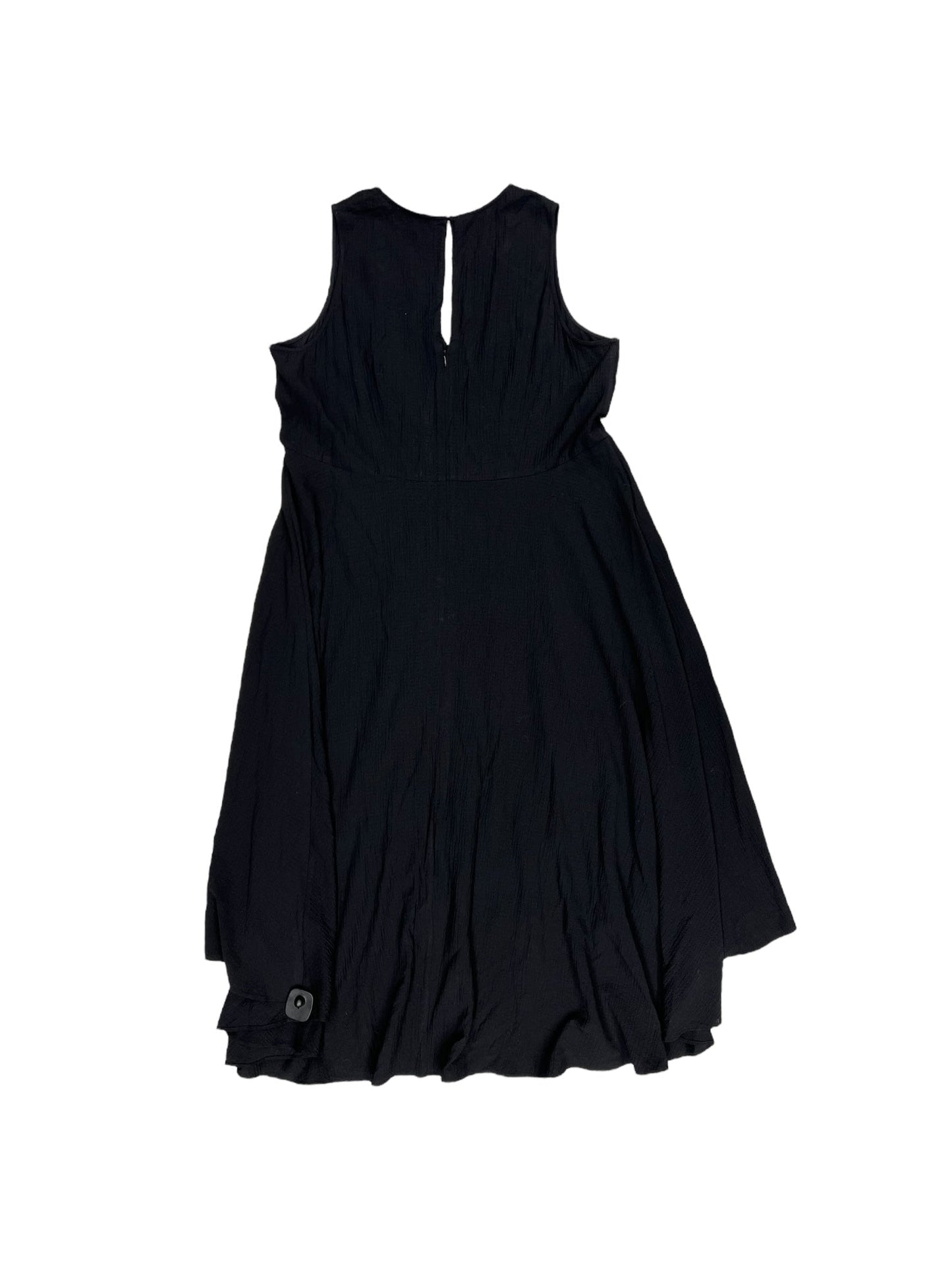 Black Dress Casual Maxi Calvin Klein, Size 16