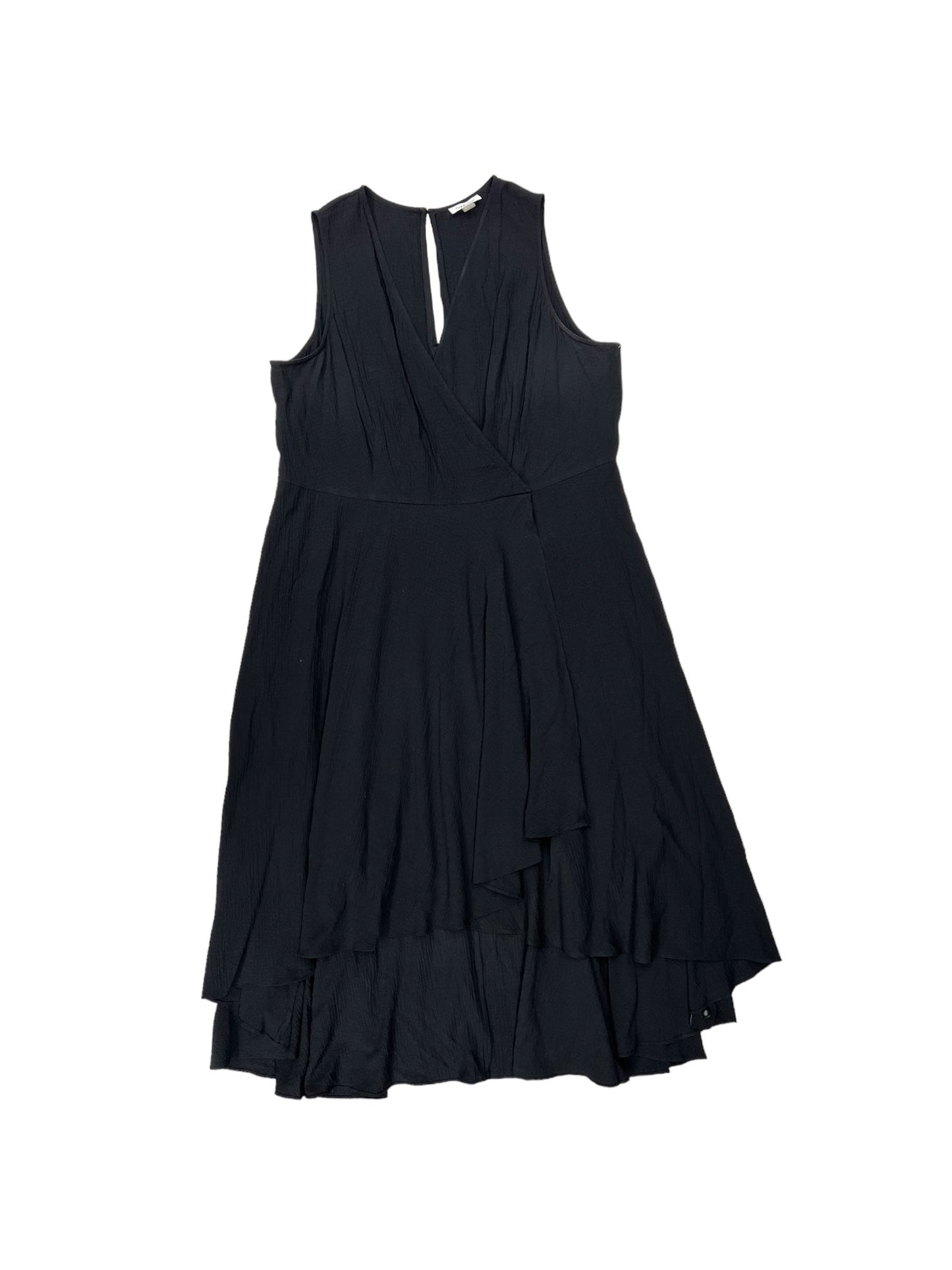 Black Dress Casual Maxi Calvin Klein, Size 16