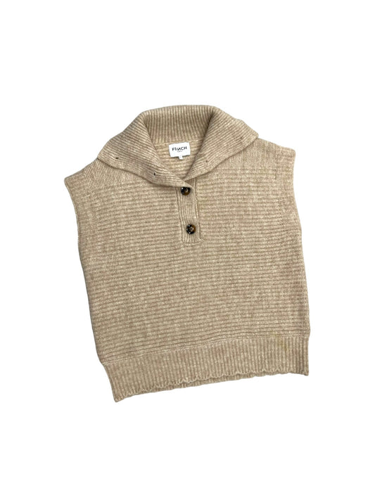Cream Sweater Short Sleeve FRENCH PARIS, Size S