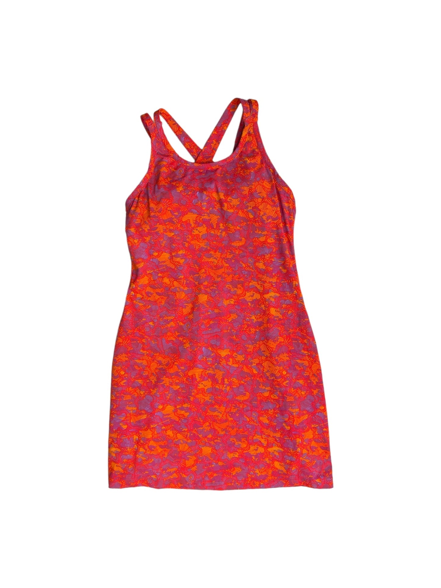 Orange & Pink Athletic Dress Title Nine, Size M