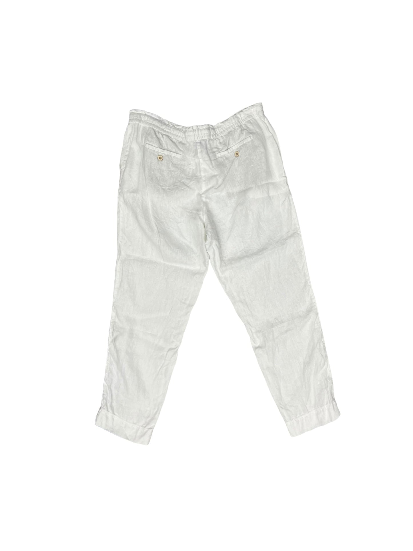 White Pants Linen Tommy Bahama, Size M