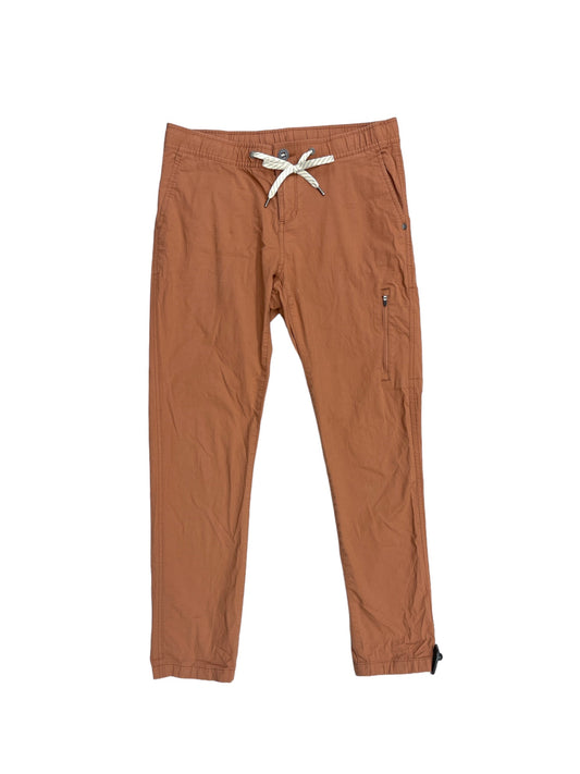 Orange Athletic Pants Vuori, Size M